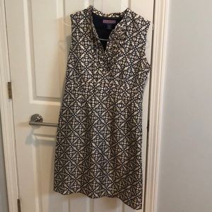 Vineyard Vines Detail Print Dress Size 10